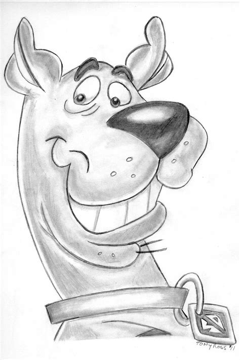 diy scooby doo|pencil realistic scooby doo drawing.